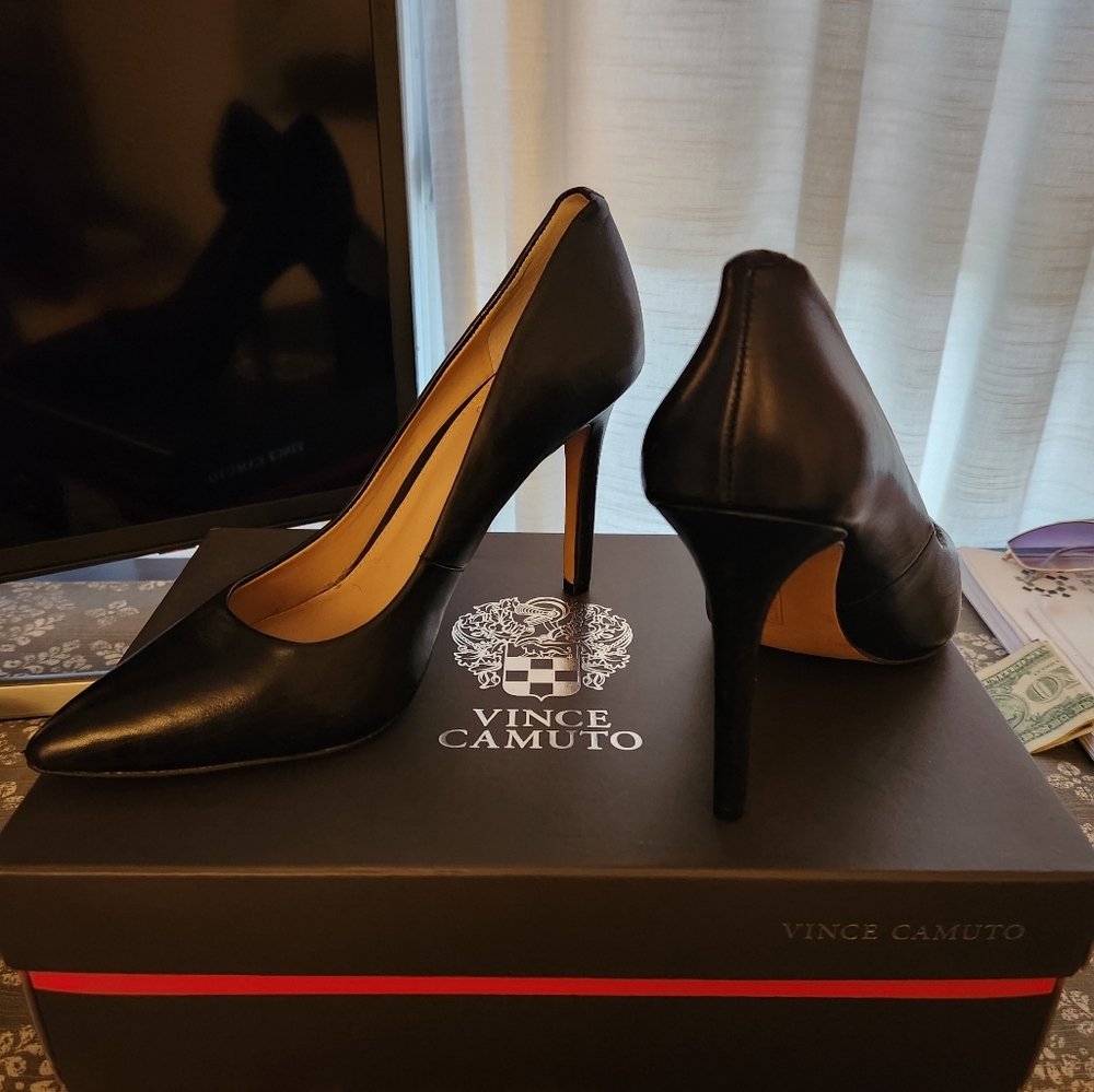 Vince Camuto Black Heels